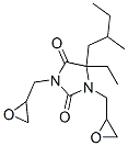 68444-05-3,5-ethyl-5-(2-methylbutyl)-1,3-bis(oxiranylmethyl)imidazolidine-2,4-dione