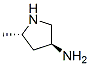 684644-42-6,3-Pyrrolidinamine,5-methyl-,(3S,5S)-(9CI)