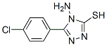 68468-95-1,4-AMINO-3-(4-CHLOROPHENYL)-5-MERCAPTO-4H-1,2,4-TRIAZOLE