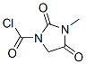 68471-52-3,1-Imidazolidinecarbonyl chloride, 3-methyl-2,4-dioxo- (9CI)