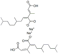 68516-33-6,disodium (Z,E)-(.+-)-4-(3,7-dimethyloctylidene)-3-methylpent-2-en-1,5-dioate