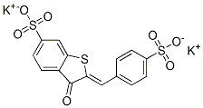 68516-62-1,dipotassium 2,3-dihydro-3-oxo-2-[(4-sulphonatophenyl)methylene]benzo[b]thiophene-6-sulphonate