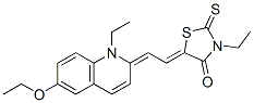 68516-67-6,5-[(6-ethoxy-1-ethyl-(1H)-quinolin-2-ylidene)ethylidene]-3-ethyl-2-thioxothiazolidin-4-one