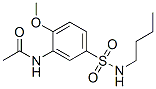 68540-79-4,N-[5-[(butylamino)sulphonyl]-2-methoxyphenyl]acetamide