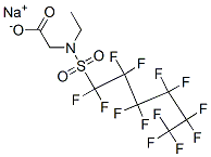 68555-70-4,sodium N-ethyl-N-[(tridecafluorohexyl)sulphonyl]glycinate