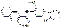 68556-14-9,sodium 3-hydroxy-N-(2-methoxy-3-dibenzofuryl)naphthalene-2-carboxamidate