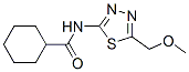 685847-69-2,Cyclohexanecarboxamide, N-[5-(methoxymethyl)-1,3,4-thiadiazol-2-yl]- (9CI)