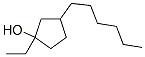 685876-24-8,Cyclopentanol, 1-ethyl-3-hexyl- (9CI)