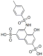 6860-97-5,4-hydroxy-5-[[(p-tolyl)sulphonyl]amino]naphthalene-2,7-disulphonic acid