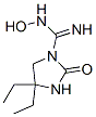 686255-91-4,1-Imidazolidinecarboximidamide,4,4-diethyl-N-hydroxy-2-oxo-