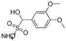 68797-52-4,ammonium alpha-hydroxy-3,4-dimethoxytoluene-alpha-sulphonate
