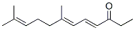 68815-46-3,4,6,10-Dodecatrien-3-one, 7,11-dimethyl-, cyclized, by-products from, fractionation lights