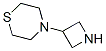 688306-16-3,Thiomorpholine, 4-(3-azetidinyl)- (9CI)