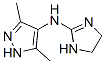 688729-33-1,1H-Pyrazol-4-amine,  N-(4,5-dihydro-1H-imidazol-2-yl)-3,5-dimethyl-