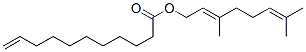 68892-05-7,3,7-dimethylocta-2,6-dienyl undec-10-enoate
