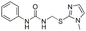 68901-16-6,1-[[(1-methyl-1H-imidazol-2-yl)thio]methyl]-3-phenylurea