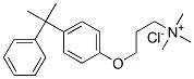 68928-63-2,3-[4-(1-methyl-1-phenylethyl)phenoxy]propyltrimethylammonium chloride