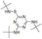 68938-90-9,N-tert-butyl-4,6-bis(tert-butylamino)-1,3,5-triazine-2-sulphenamide