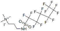 68957-58-4,trimethyl-3-[[(tridecafluorohexyl)sulphonyl]amino]propylammonium iodide