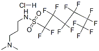 68957-61-9,N-[3-(dimethylamino)propyl]tridecafluorohexanesulphonamide monohydrochloride