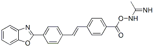 68957-66-4,N-[[4-[2-[4-(benzoxazol-2-yl)phenyl]vinyl]benzoyl]oxy]acetamidine