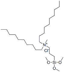 68959-20-6,N,N-DIDECYL-N-METHYL-N-(3-TRIMETHOXYSILYLPROPYL)AMMONIUM CHLORIDE