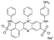 68959-44-4,hydrogen-9-[(4-aminophenyl)amino]-7-phenyl-5-(phenylamino)-4,10-disulphonatobenzo[a]phenazinium, sodium salt