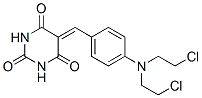 68961-21-7,5-[[4-[bis(2-chloroethyl)amino]phenyl]methylidene]-1,3-diazinane-2,4,6 -trione
