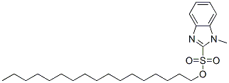 68966-82-5,2-heptadecyl-1-methyl-1H-benzimidazolesulphonic acid