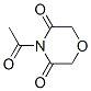 68985-06-8,3,5-Morpholinedione, 4-acetyl- (9CI)