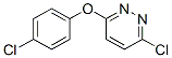 69025-13-4,3-CHLORO-6-(4-CHLORO-PHENOXY)-PYRIDAZINE