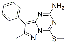 690275-78-6,7-METHYL-4-(METHYLTHIO)-8-PHENYLPYRAZOLO[1,5-A][1,3,5]TRIAZIN-2-AMINE