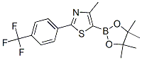 690631-96-0,4-METHYL-5-(4,4,5,5-TETRAMETHYL-1,3,2-DIOXABOROLAN-2-YL)-2-[4-(TRIFLUOROMETHYL)PHENYL]-1,3-THIAZOLE