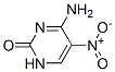 69099-99-6,2(1H)-Pyrimidinone, 4-amino-5-nitro- (9CI)