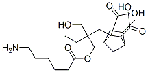 69178-35-4,2-[2-[[(6-amino-1-oxohexyl)oxy]methyl]-2-(hydroxymethyl)butyl] hydrogen 5-methylbicyclo[2.2.1]heptane-2,3-dicarboxylate