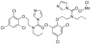 69192-23-0,dichlorobis[N-propyl-N-[2-(2,4,6-trichlorophenoxy)ethyl]-1H-imidazole-1-carboxamide]manganese