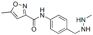 692717-10-5,3-Isoxazolecarboxamide,5-methyl-N-[4-[(2-methylhydrazino)methyl]phenyl]-