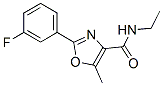 69382-13-4,N-ethyl-2-(3-fluorophenyl)-5-methyl-1,3-oxazole-4-carboxamide
