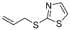 69390-07-4,Thiazole,  2-(2-propenylthio)-  (9CI)