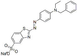 69412-86-8,sodium 2-[[4-(benzylethylamino)phenyl]azo]benzothiazole-5-sulphonate
