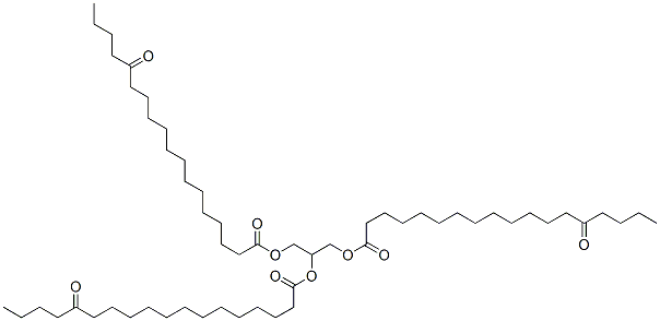 6943-15-3,2,3-bis(14-oxooctadecanoyloxy)propyl 14-oxooctadecanoate