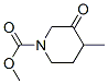 694495-70-0,1-Piperidinecarboxylic  acid,  4-methyl-3-oxo-,  methyl  ester
