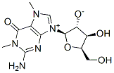 69453-64-1,(2R,3R,4S,5R)-2-(2-amino-1,7-dimethyl-6-oxopurin-9-ium-9-yl)-4-hydroxy-5-(hydroxymethyl)oxolan-3-olate