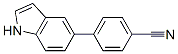 694533-08-9,4-(1H-INDOL-5-YL)-BENZONITRILE