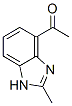 69515-02-2,Ethanone, 1-(2-methyl-1H-benzimidazol-4-yl)- (9CI)