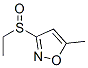69528-85-4,Isoxazole, 3-(ethylsulfinyl)-5-methyl- (9CI)