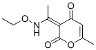 695807-03-5,2H-Pyran-2,4(3H)-dione, 3-[1-(ethoxyamino)ethylidene]-6-methyl- (9CI)