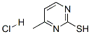 6959-66-6,2-MERCAPTO-4-METHYLPYRIMIDINE HYDROCHLORIDE
