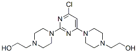 6961-30-4,2-[4-[4-chloro-6-[4-(2-hydroxyethyl)piperazin-1-yl]pyrimidin-2-yl]piperazin-1-yl]ethanol