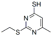 6967-58-4,2-ETHYLSULFANYL-6-METHYL-PYRIMIDINE-4-THIOL